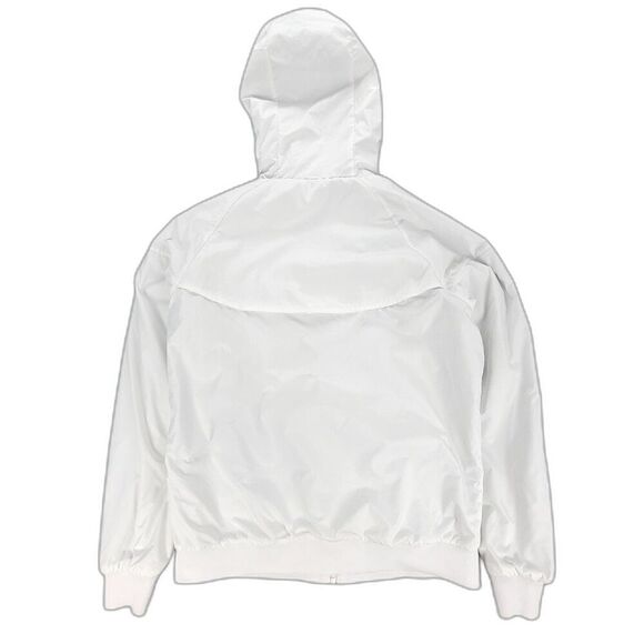 NIKE Winterized Windrunner Zip Up Jacket Fleece Ripstop Hoodie Small White Gold - Picture 7 of 11